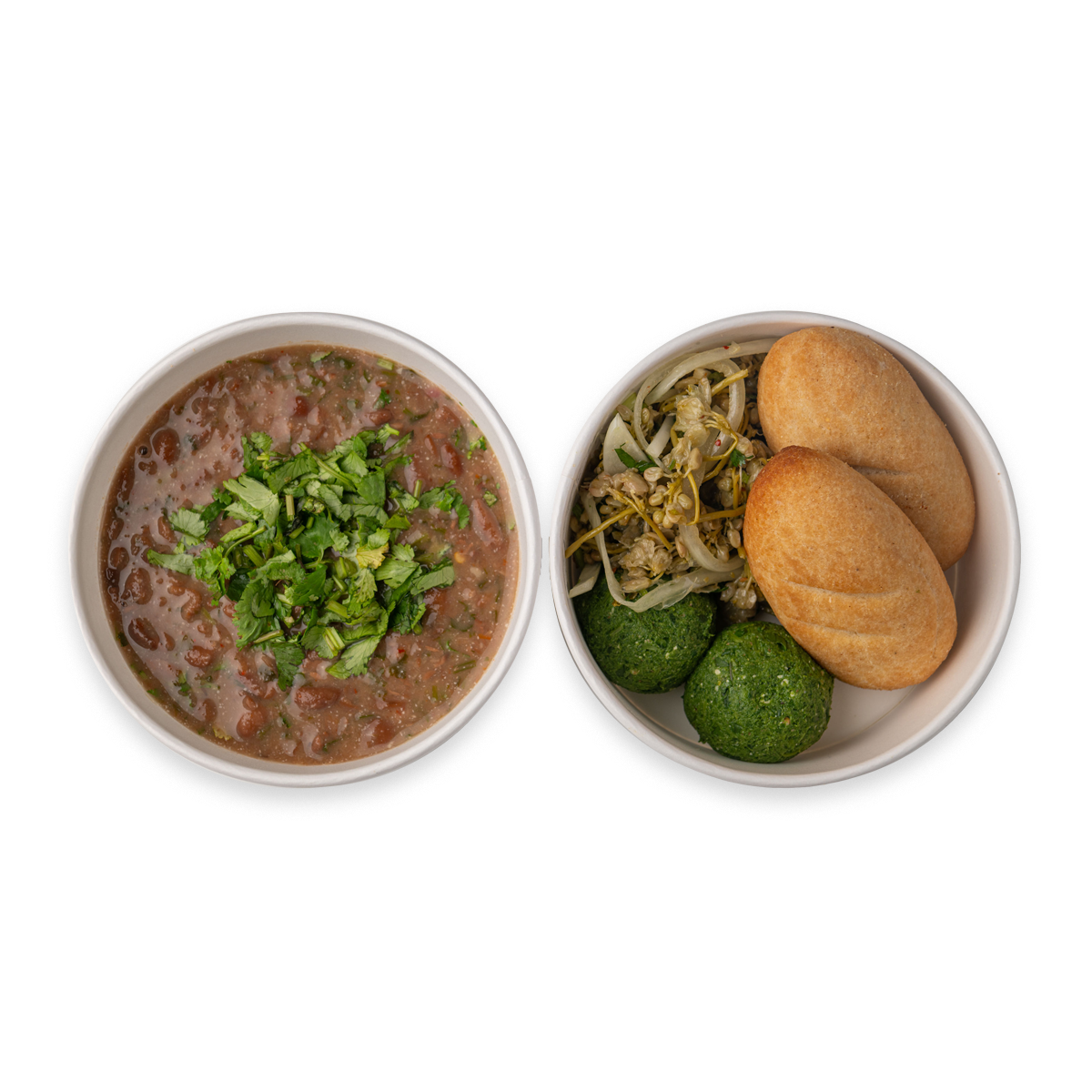 ლობიო და ფხალის ლანჩბოქსი