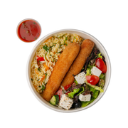 ქათმის კოტლეტი სულგუნით ლანჩბოქსი